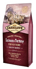 קרנילאב לגורי חתולים בטעם סלמון והודו